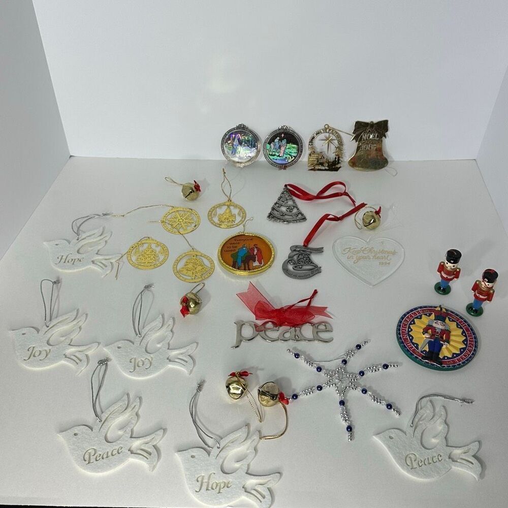 Vintage Christmas Ornaments Variety Set